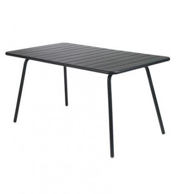 Fermob - Luxembourg Table, rectangulaire, 100 x 207 cm, gris orageux