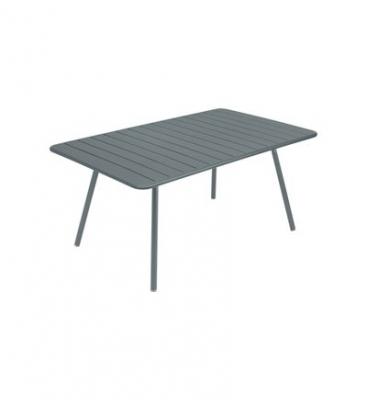 Fermob - Luxembourg Table, rectangulaire, 165 x 100 cm, gris tonnerre