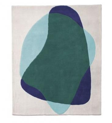 Hart&ocirc; - Tapis Serge, bleu/vert