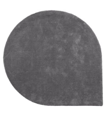 Tapis en laine gris 220 x 265 cm Stilla - AYTM