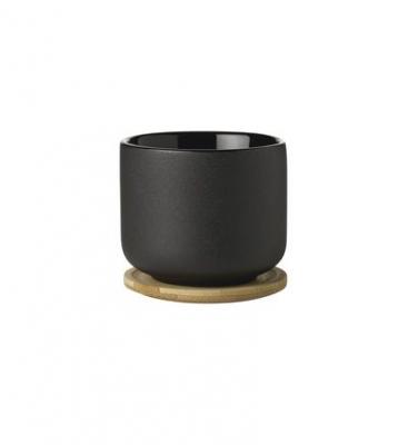 Tasse &agrave;&nbsp; th&eacute; avec dessous-de-verre Stelton Theo 0,2 L