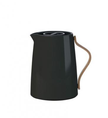 Stelton - Pot &agrave; emma th&eacute; sous vide, 1 l, noir