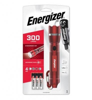 Energizer Emergency Metal LED Lampe de poche &agrave; pile(s) 300 lm