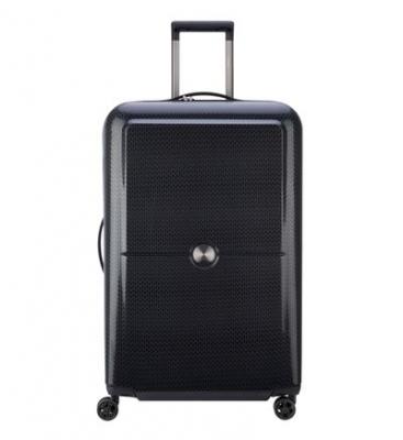 Valise rigide trolley Turenne 4R 75 cm Noir Delsey
