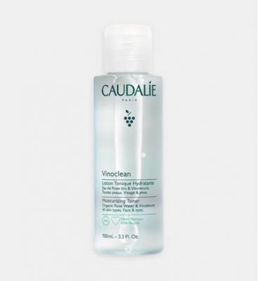 Caudalie VINOCLEAN - Lotion Tonique Hydratante Visage et Yeux, 400ml