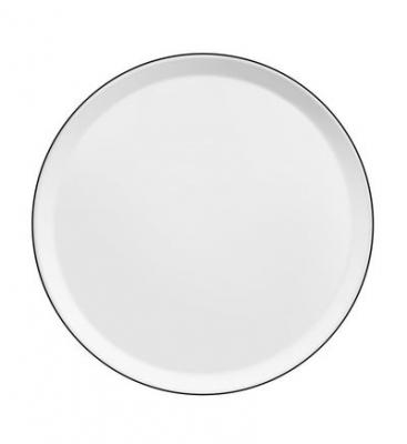Yaka Noir - Coffret 6 assiettes plates Noir M&eacute;dard de Noblat