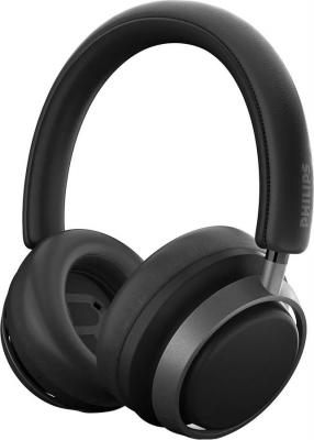 Casque circum aural sans fil Bluetooth Philips Fidelio avec r&eacute;duction de bruit active Noir