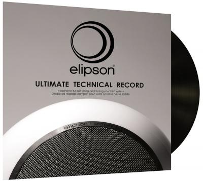 Disque Vinyle de R&eacute;glage Elipson Ultimate Technical Record - Accessoires pour vinyle