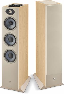 Enceinte colonne Focal Theva N3D Bois clair Vendue &agrave; l'unit&eacute;