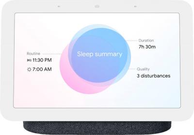 Assistant vocal Google Nest Hub 2 Charbon