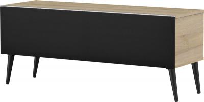 Meuble TV Meliconi Umea 120 Beige et Noir