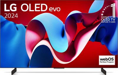 TV OLED Lg OLED42C4 OLED evo Dolby Atmos & Vision 120Hz 4K 106cm 2024