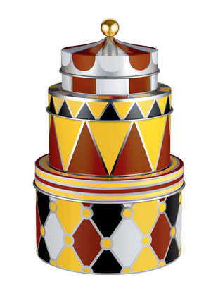 Alessi Circus  Set 3 Scatole  MW31S3 Multicouleur Set 3 Bo&icirc;tes