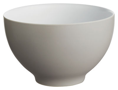Alessi Dc03/3 Lg Tonale Grand Bol en C&eacute;ramique Stoneware, Light Grey