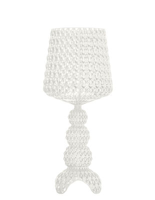 Kartell Mini Kabuki, Lampe de table, Blanc Opaques