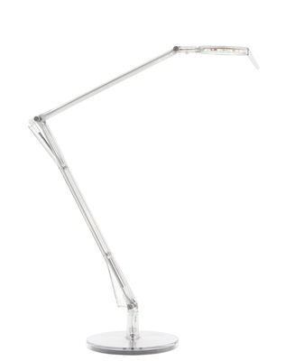Kartell - Lampe de bureau led aledin tec, transparente