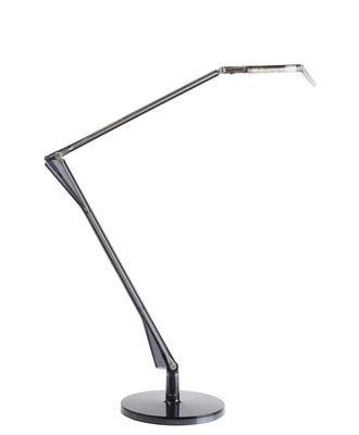 Kartell Aledin Tec lampe &agrave; poser LED, gris fum&eacute;e