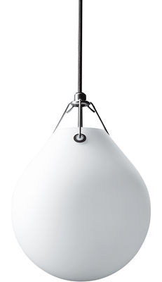 Suspension Moser verre blanc &Oslash; 18,5 cm - Louis Poulsen