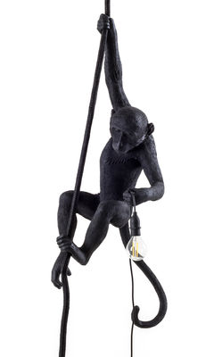 MONKEY-Suspension d'ext&eacute;rieur Singe suspendu H80cm