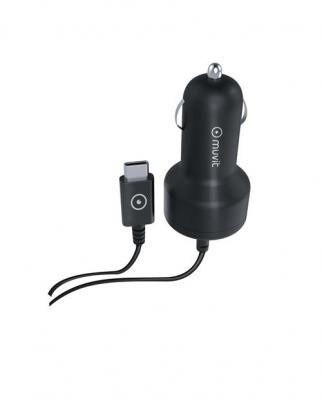 Adaptateur voiture Muvit SL300 pour Nintendo Switch Noir