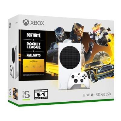 Pack Microsoft Xbox Series S Fortnite + Rocket League + Fall Guys