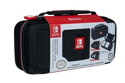 Pochette de transport rigide Nacon pour Nintendo Switch/Nintendo Switch (mod&egrave;le OLED) Noir