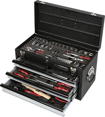Ks tools 1/4""+3/8"" coffret d'outils universels chromeplus, 99 pcs