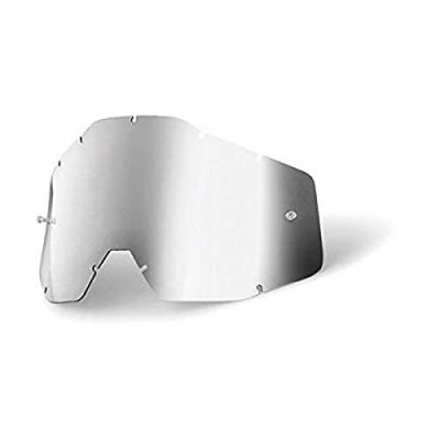 Ecran masque cross 100% argent miroir/fum&eacute;