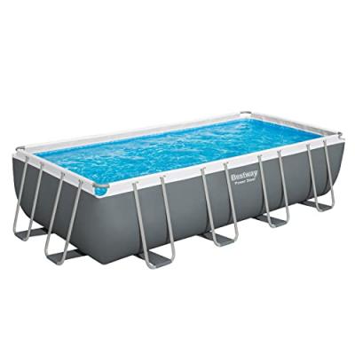 Piscine tubulaire Power Steel rectangulaire 5,49 x 2,74 x 1,22 m -