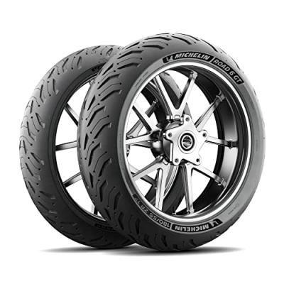 Michelin Road 6 Gt M/c (73w) Tl Road Rear Tire Noir 180 / 55 / R17