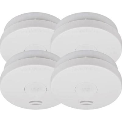 Brennenstuhl Vds3131 Smoke Detector 4 Units Blanc