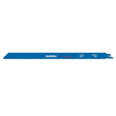 Metabo 5 lames de scies sabres, m&eacute;tal, profes., 200 x 1,25 mm