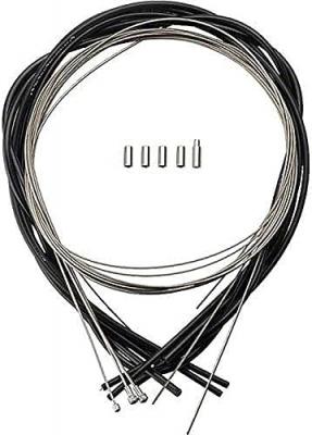 C&acirc;bles de frein et de vitesses Campagnolo Ultrashift - One Size Noir