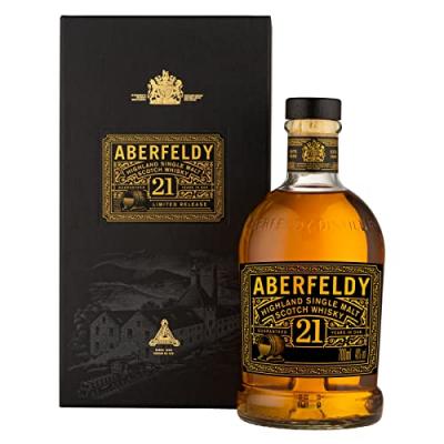Aberfeldy 21 Years Old Highland Single Malt 40% Vol. 0,7l en bo&icirc;te cadeau