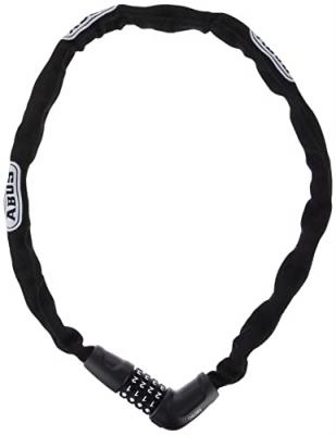 ABUS 5805C Steel-O-Chain 5805C/75 BK Unisex, Noir, 75 cm