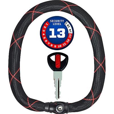 ABUS - Ivy Steel-O-Chain 9210 - Antivol v&eacute;lo taille 140 cm, noir