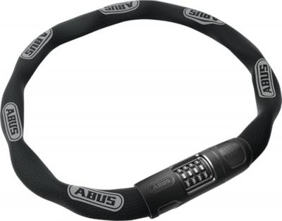 ABUS - Kettenschloss 8808C - Antivol v&eacute;lo taille 110 cm, noir