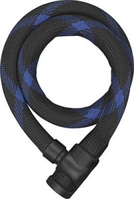 Cable antivol velo ivera Steel o Flex 7200/110 + support Abus Noir