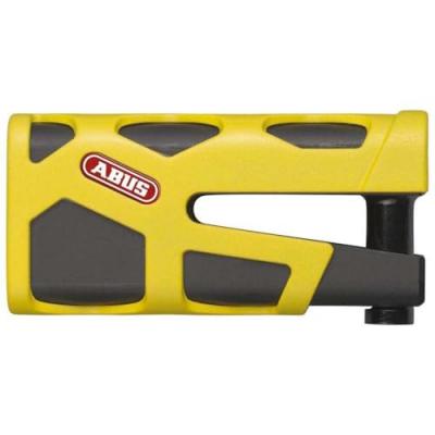 ABUS Granit 77 Sledg Web SRA, Bloque-disque pour la moto, Jaune