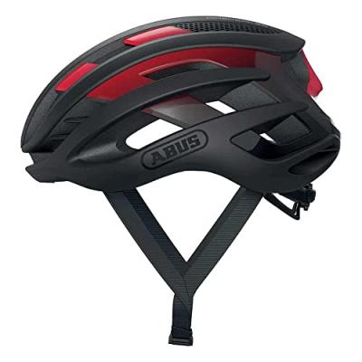 Airbreaker Casque de v&eacute;lo Unisex, Noir (Black Red), l - Abus