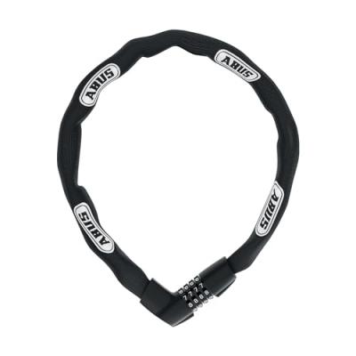 ABUS 1385 Chaine-Antivol 'Tr&eacute;sor 1385'/110 Black Unisex, Noir, 110 cm
