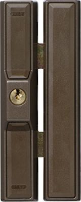 Verrouillage &agrave; cylindre pour baie coulissante FTS 88 marron - ABUS - FTS88 B KD EK