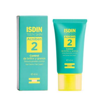 Isdin - Acniben Control De Brillos Y Granos Isdin Soin Anti Acn&eacute; 40 Ml