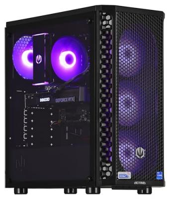 Actina Komaaagip1436 R5-5600/16gb/1tb Ssd/rtx 4060 Ti Gaming Desktop Pc Violet 