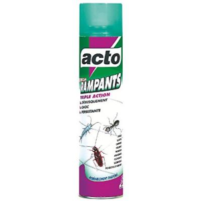 Insecticide a&eacute;rosol triple action insectes rampants - 400 mL