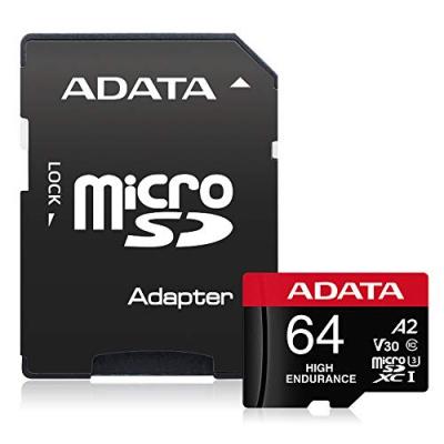 ADATA High Endurance 64 Go microSDXC, Carte m&eacute;moire
