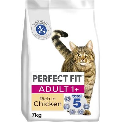 Perfect Fit Adult 1+ Riche en poulet pour chat - 2 x 7 kg