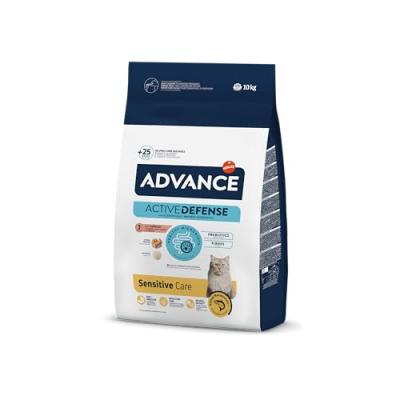 Advance Adult Sensitive High Protein au saumon pour chat 2 x 10 kg