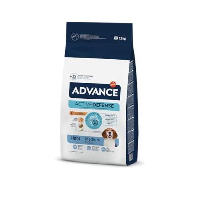 12kg Medium Light poulet Advance - Croquettes pour chien