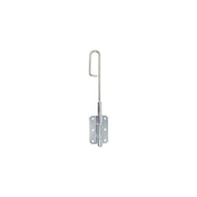 Verrou ba&iuml;onnette acier zingu&eacute;, D. 14 mm L.400 x P.20 mm AFBAT